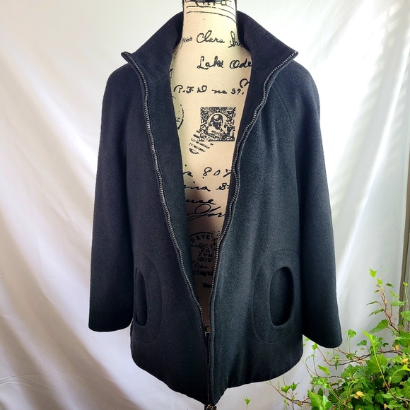 Betsy Johnson Wool Circle Coat - Picture 9 of 10